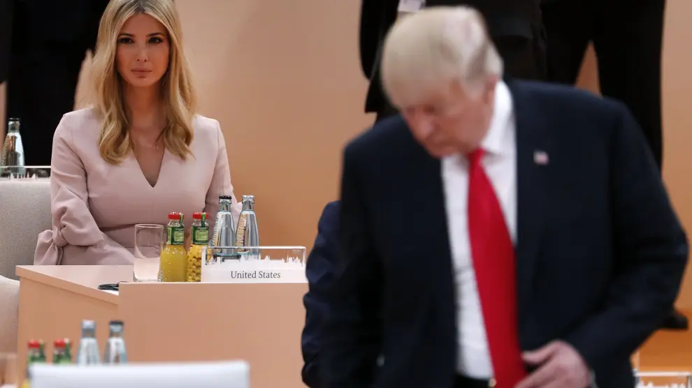 Ivanka Trump durante la cumbre del G20.