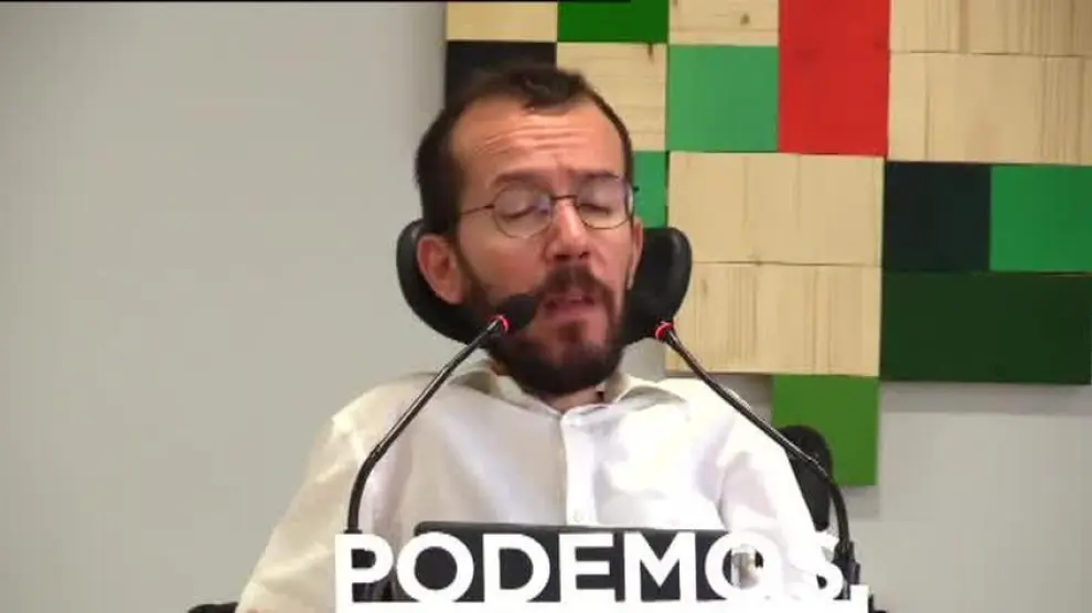 Echenique vuelve a pedir al PSOE a que inste a Quevedo a votar contra el techo de gasto