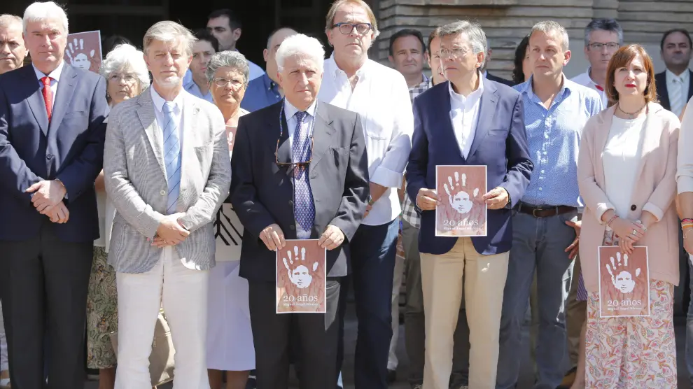 Aragón homenajea a Miguel Ángel Blanco