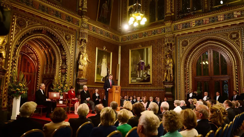 Discurso del rey Felipe VI ante el Parlamento británico