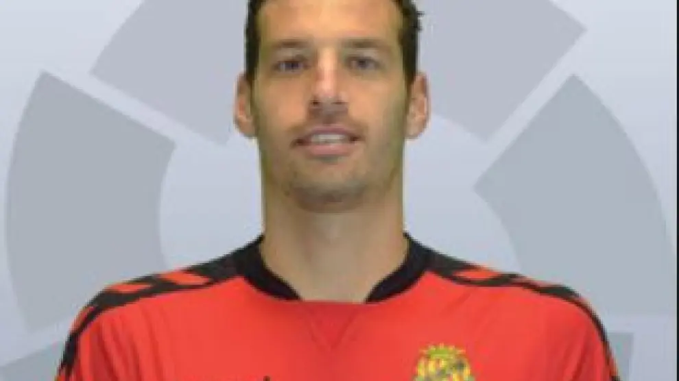 Bruno Perone, con la camiseta del Nástic de Tarragona.