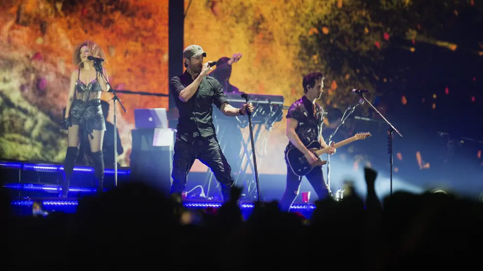 El concierto de Enrique Iglesias en Santander acaba en pitada.