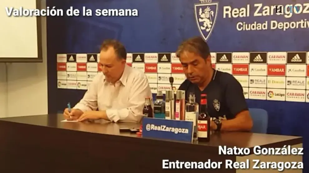 Natxo González: "Lo bueno es que tengamos diferentes perfiles de futbolistas"