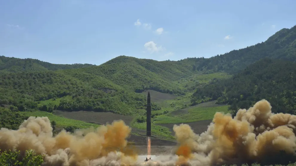 Corea del Norte ha realizado en los últimos meses varias pruebas con misiles.