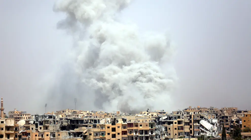 Quince miembros de una familia han fallecido en un ataque de la coalición en Siria.