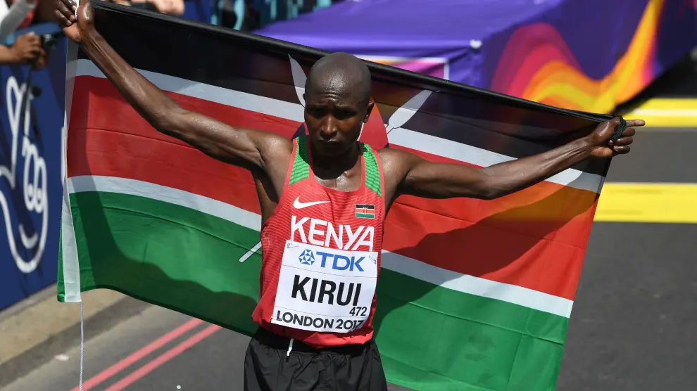 Kirui, campeón mundial de Maratón.