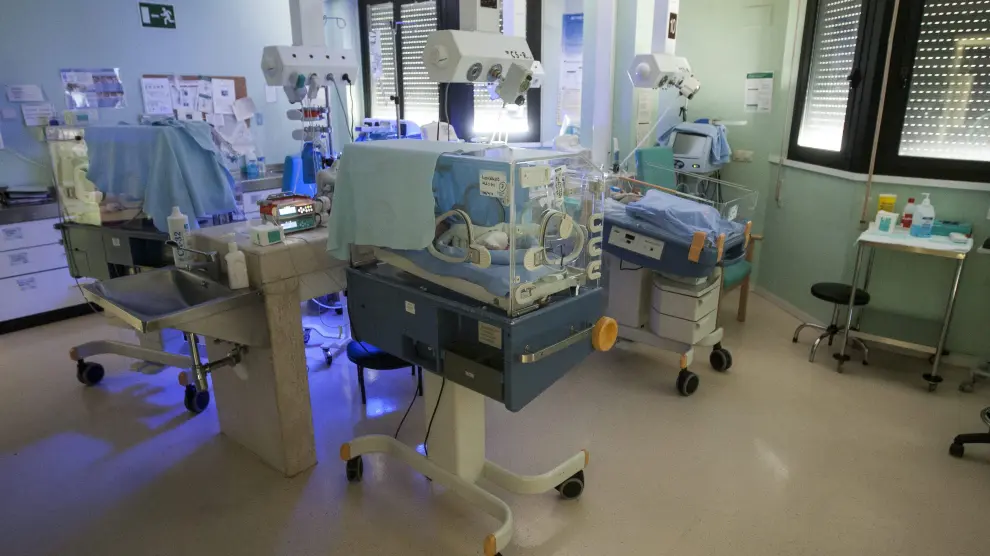 Imagen de archivo de las incubadoras del Servicio de Neonatología del Hospital Clínico.