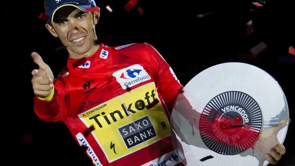 Imagen de archivo de Alberto Contador.