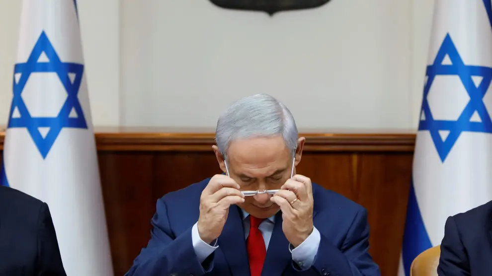 Imagen de archivo del primer ministro israelí, Benjamin Netanyahu.