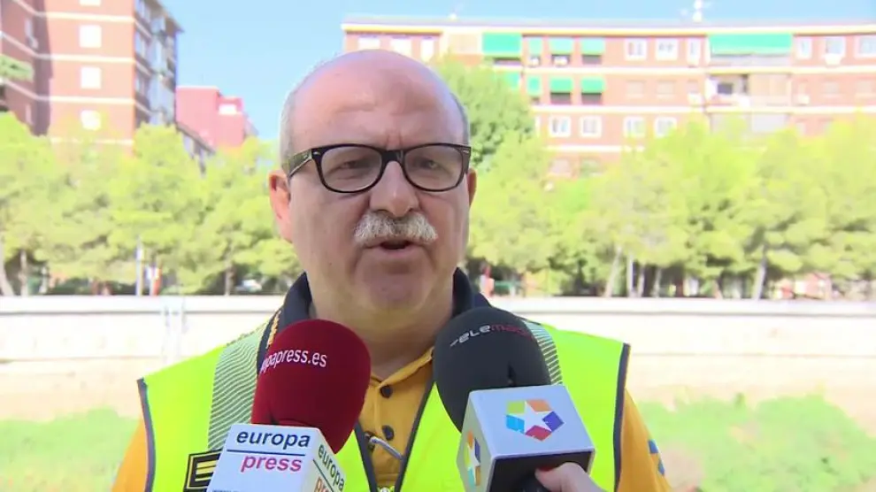 Vecinos señalan la seguridad de las vallas en Madrid Río