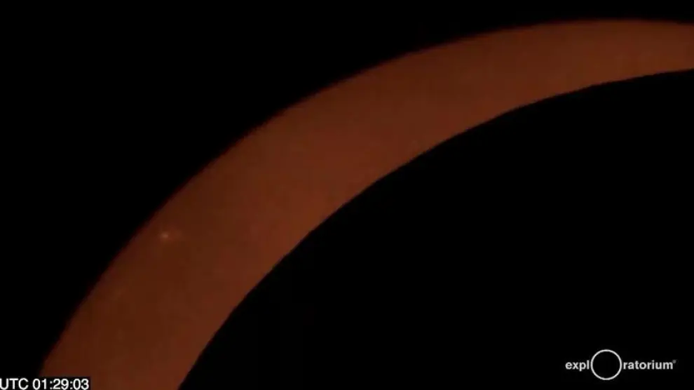 El eclipse solar solo se verá desde Galicia y Canarias