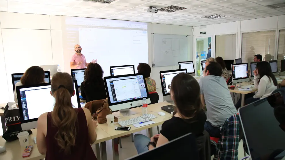 Una escuela para crear profesionales digitales en Aragón