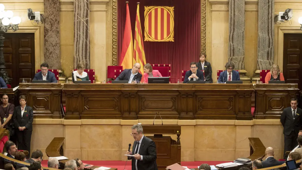 Parlament de Cataluña este miércoles