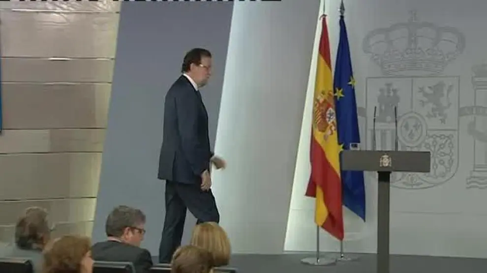Rajoy dice que el referéndum no se va a celebrar