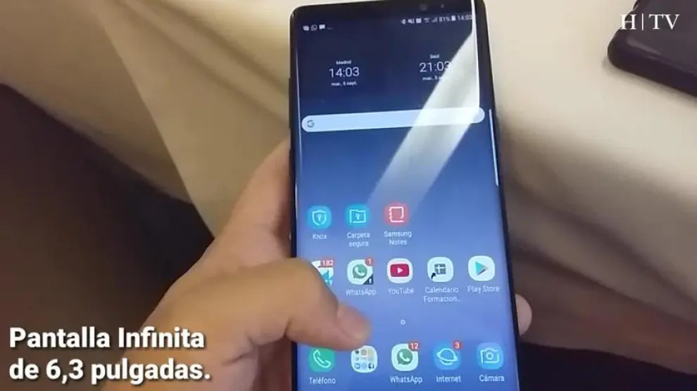 Samsung Galaxy Note 8: cámara dual y pantalla infinita