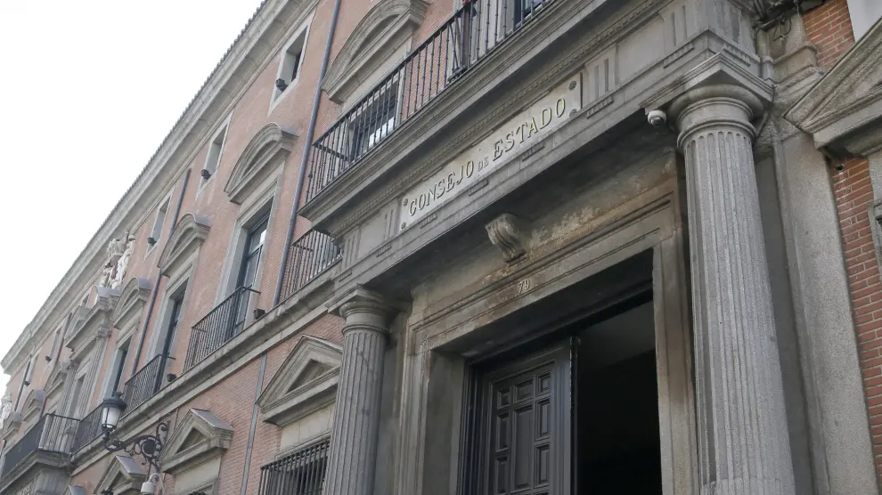 Imagen de la sede del Consejo de Estado, en Madrid.