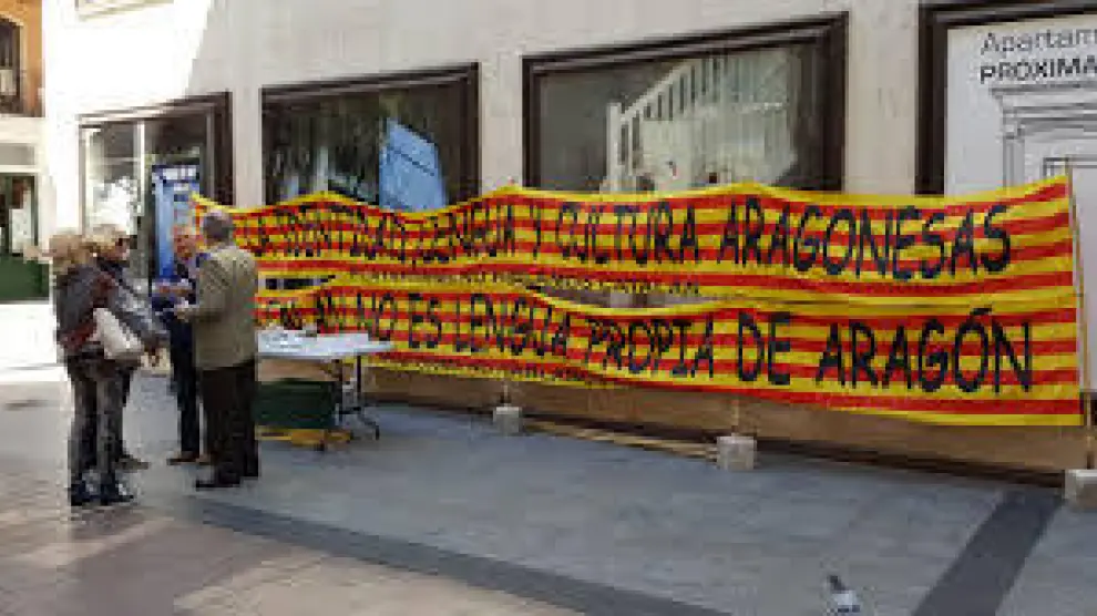Imagen de archivo de la plataforma No Hablamos Catalán