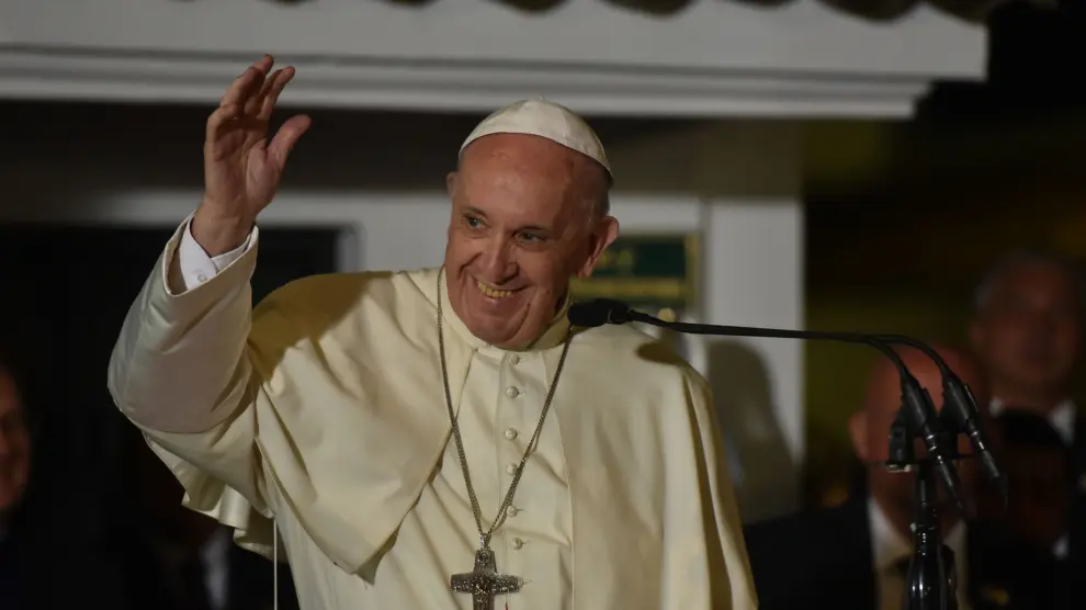 El Papa en Colombia.