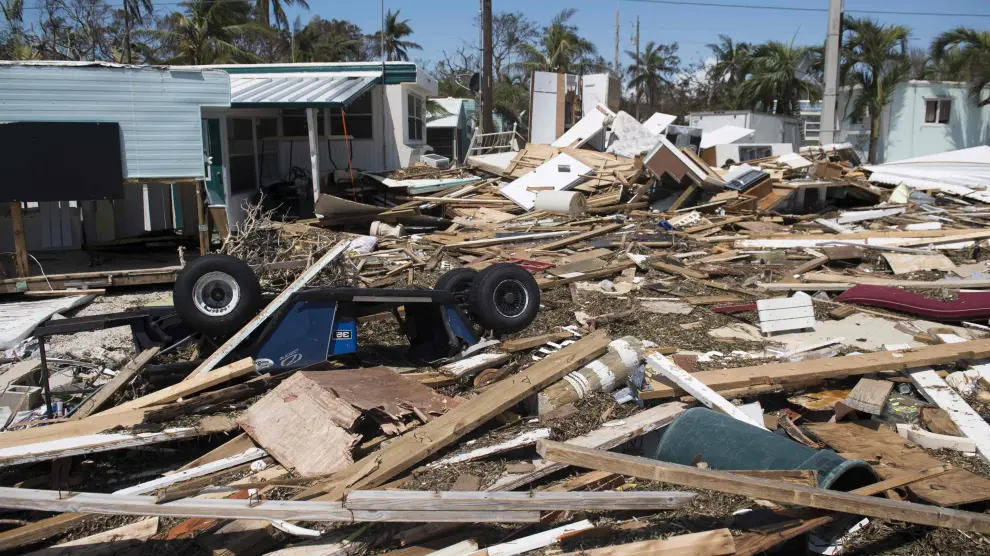 Alguno de los estragos causados por el Irma.
