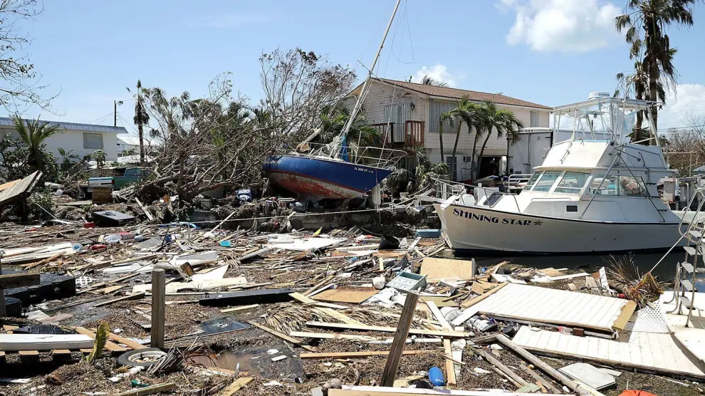 Florida registra numerosos daños tras el paso de Irma.
