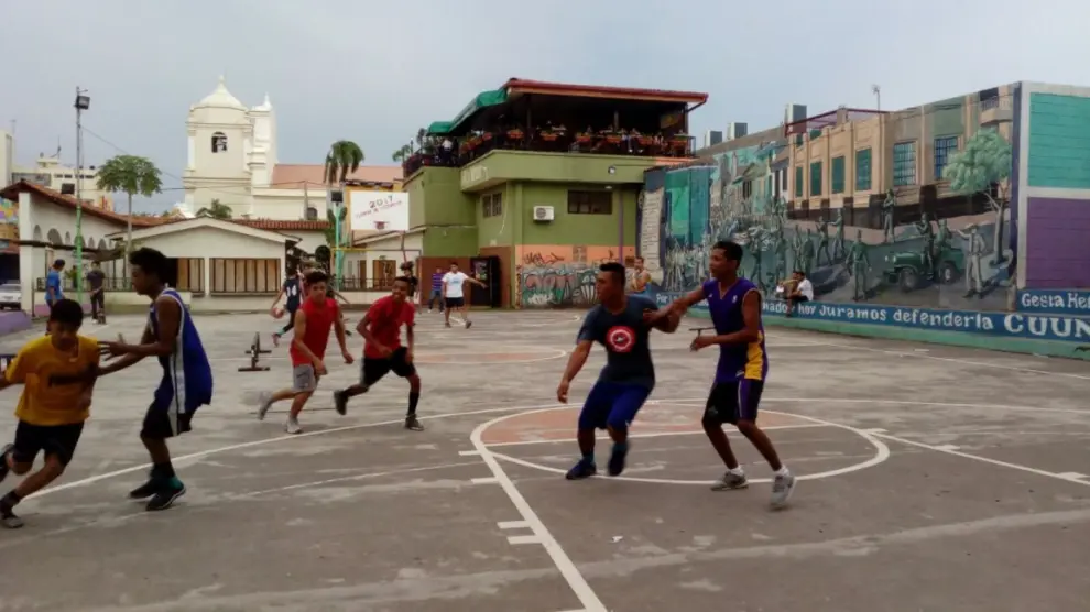 Baloncesto solidario en Nicaragua