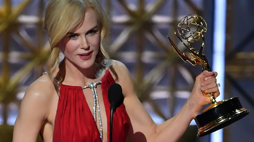 Nicole Kidman, ganadora del Emmy a la mejor actriz protagonista en una miniserie o tv movie.