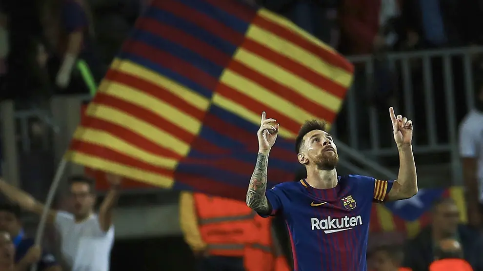 Messi encabeza la clasificación de goleadores de la Liga