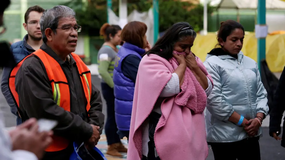 Los mexicanos afrontaron con inquietud el nuevo movimiento sísmico en pocos días.