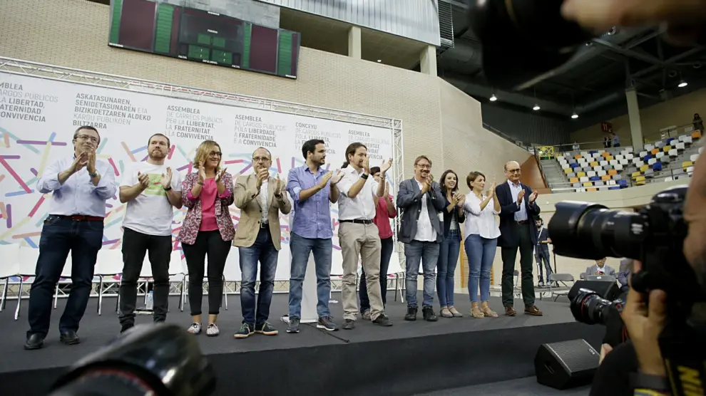 Asamblea de Unidos Podemos en Zaragoza