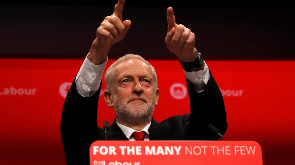 El líder laborista británico, Jeremy Corbyn