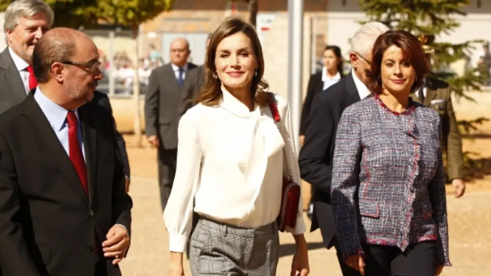 La reina Letizia inaugura en Teruel el curso de Formación Profesional