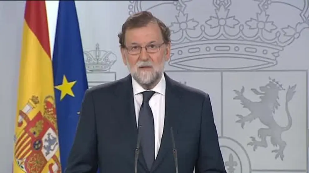 Rajoy: "El referéndum ya no se puede celebrar"