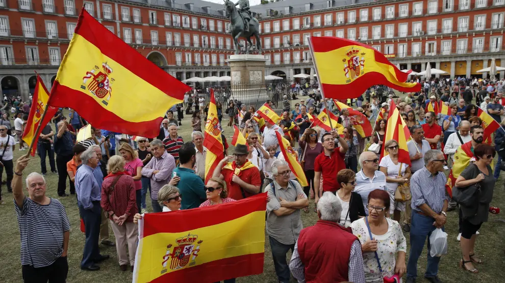 Movilización en Madrid por la unidad de España