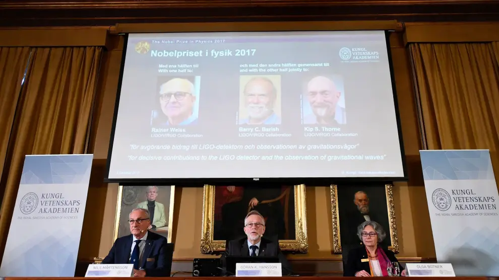 Ha sido anunciado este martes en la Real Academia Sueca de las Ciencias.