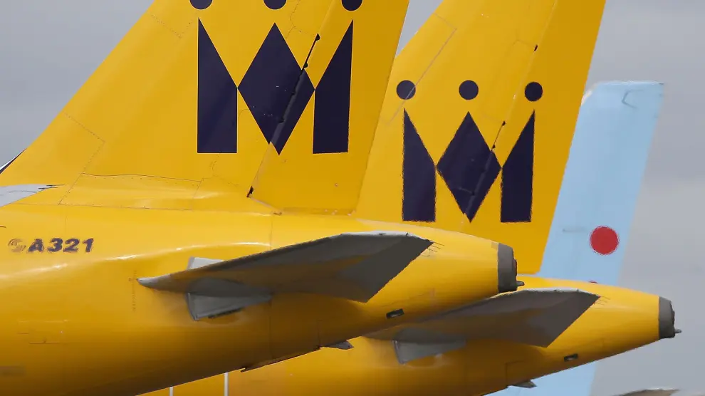 Logo de la compañía Monarch Airlines.