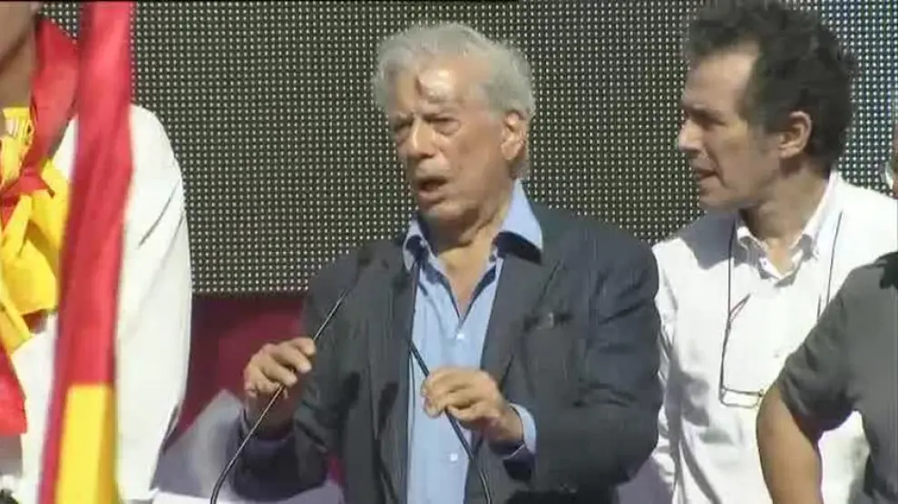 Vargas Llosa: "La conjura independentista no destruirá la unidad de España"