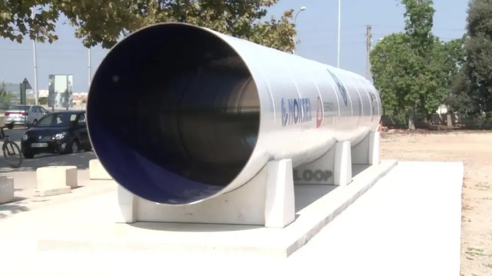 Así es la primera pista de investigación de Hyperloop de España