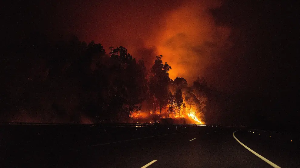 Incendios forestales en Galicia