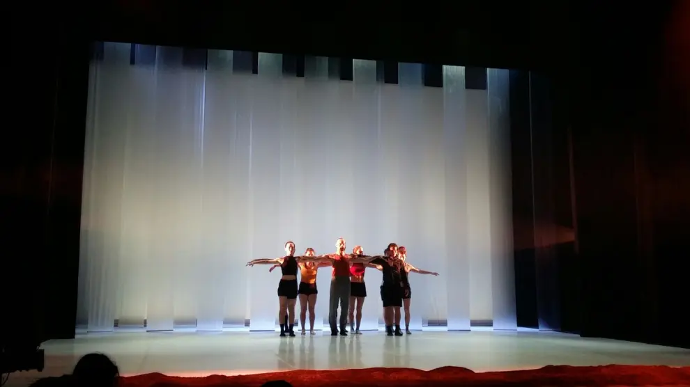 Imagen de la presentación de 'Terrenal' en el Teatro Principal de Zaragoza.