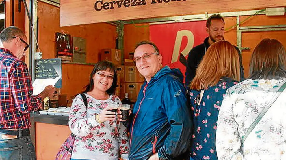 Cervezas Rondadora se estrenó este año en la Muestra de Artesanía Alimentaria.