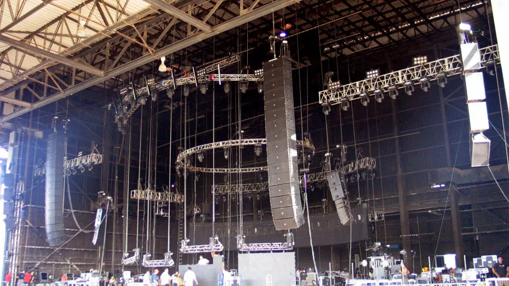 Auditorio Fundidora de Monterrey, lugar del tercer concierto de la gira 2007 de Héroes del Silencio
