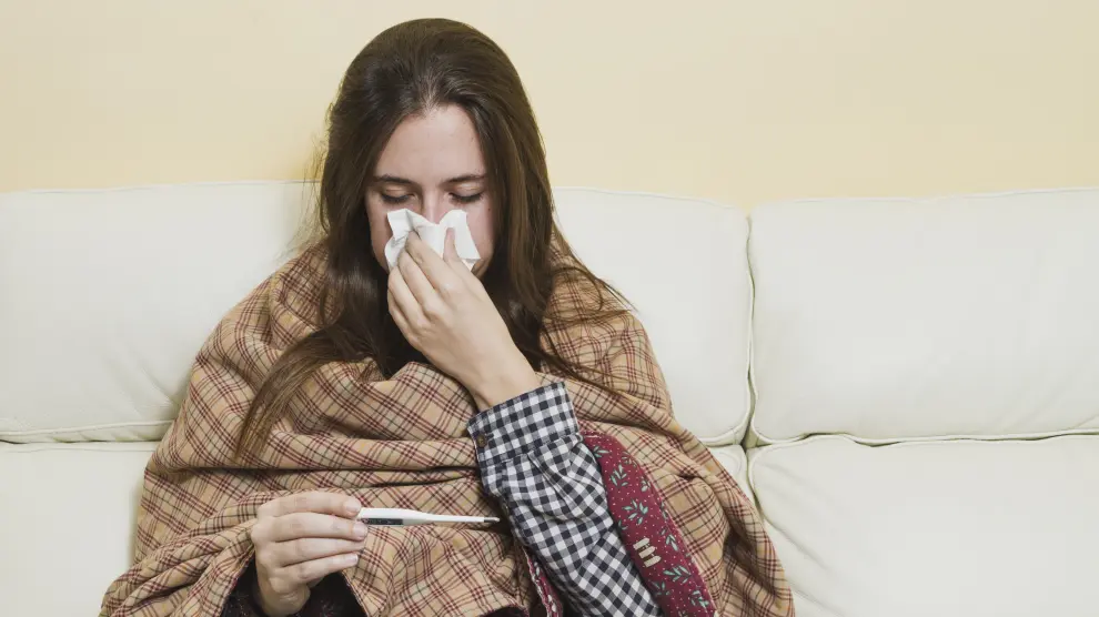 La gripe y los catarros son muy habituales en otoño e invierno.