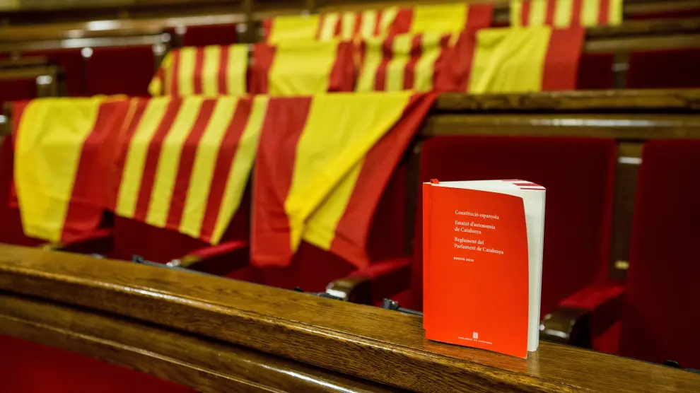 Una constitución en el Parlament de Cataluña