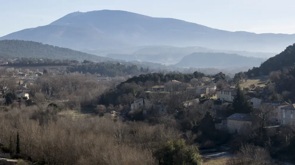 Vista de Mont Ventoux, donde se buscó el cadáver de Cordón