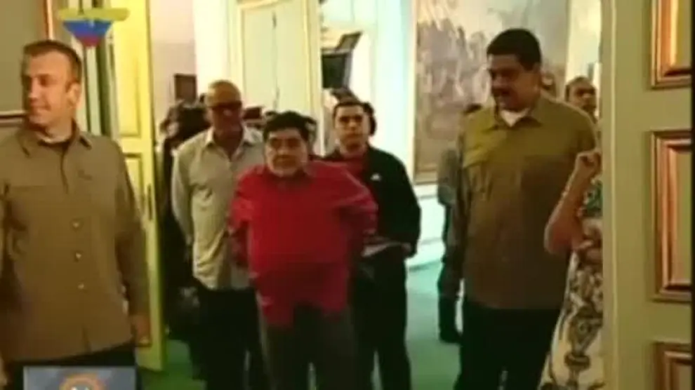 Maradona tendrá un programa en la televisión venezolana