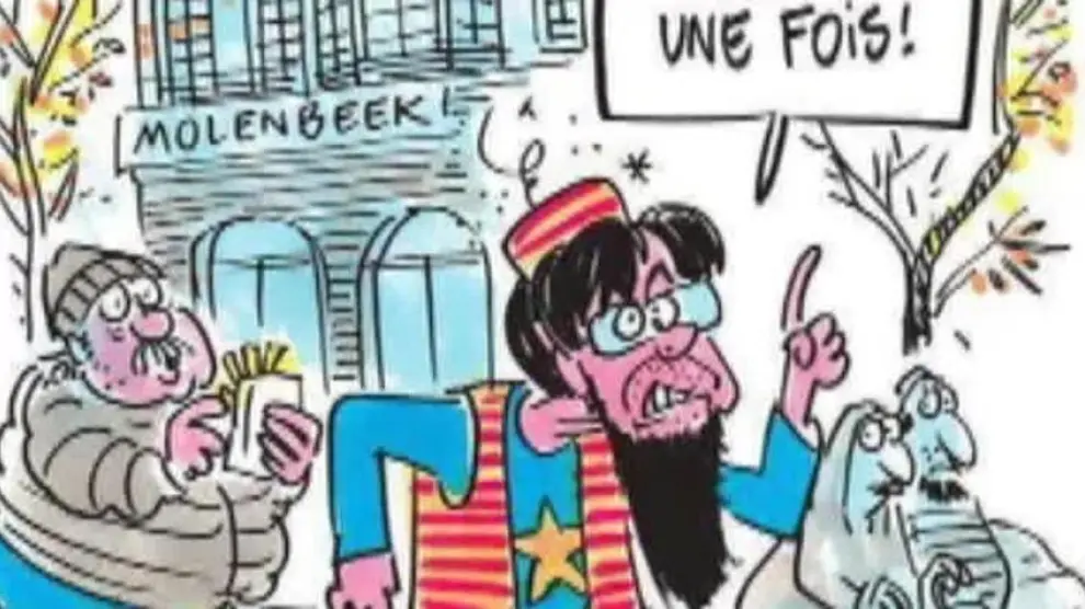 Carles Puigdemont vuelve a colarse en las páginas de Charlie Hebdó