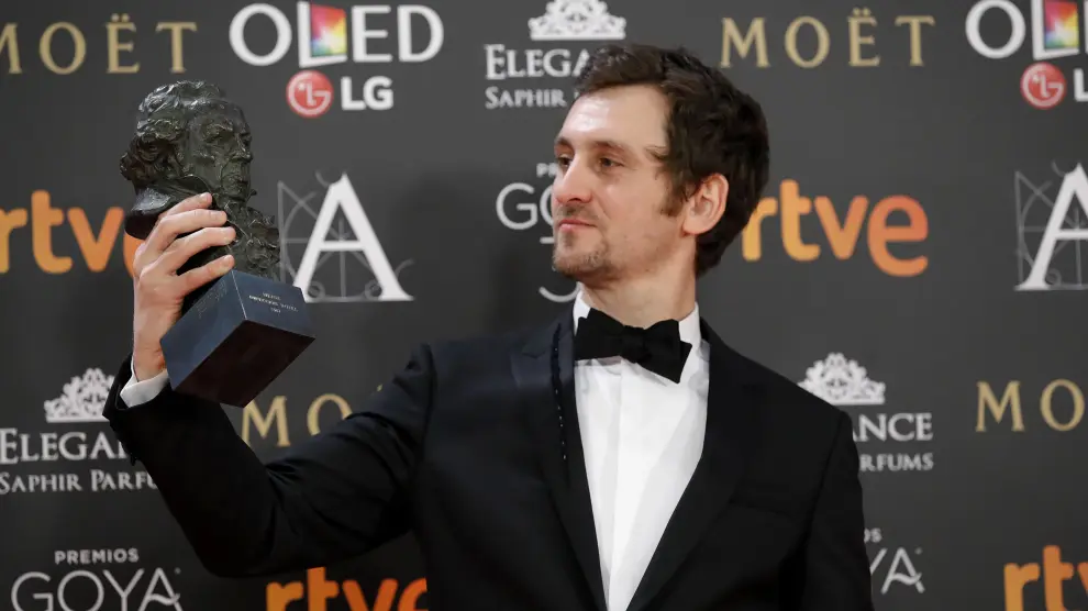 Raúl Arévalo recibió el Premio a la mejor dirección novel el año pasado.