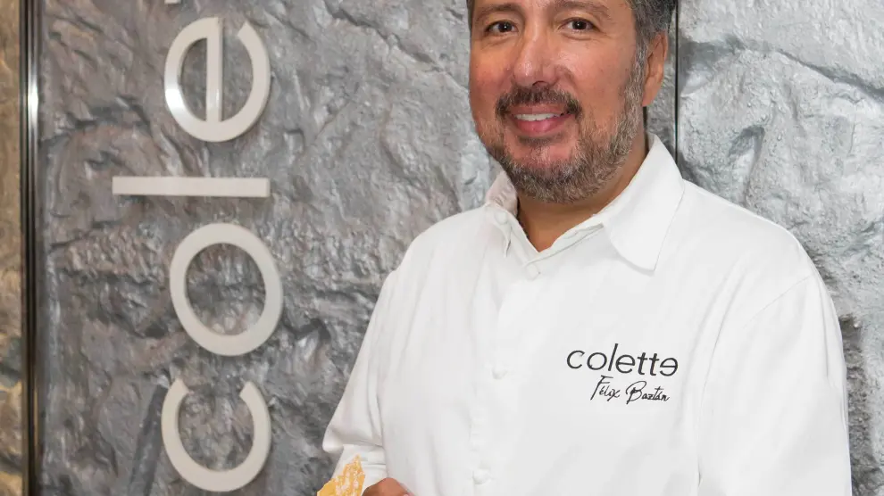 En la imagen, el chef  Félix Baztán.