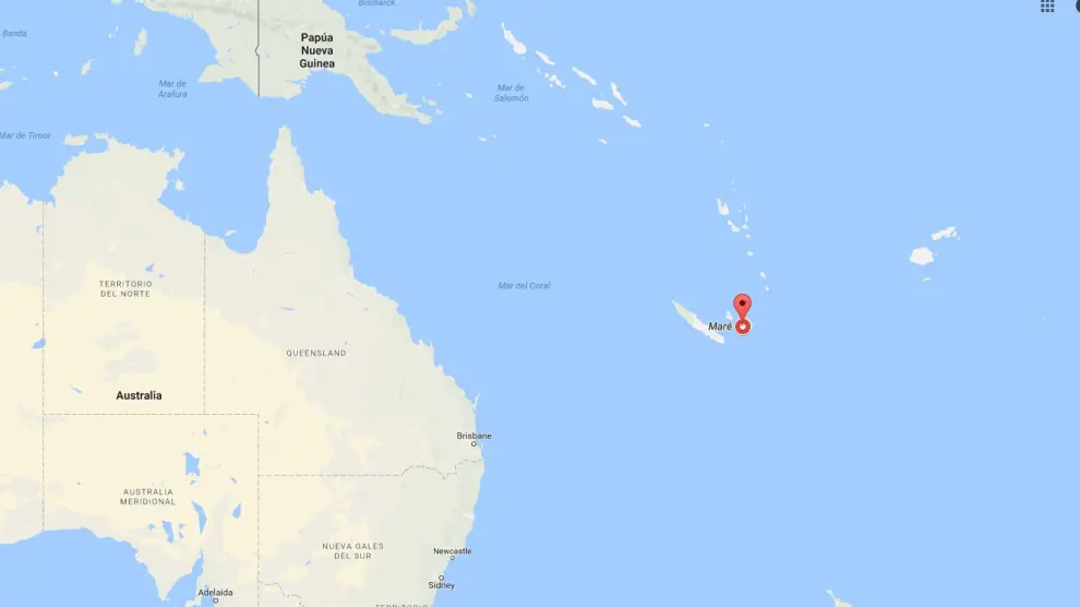 Un terremoto de 7 grados sacude Nueva Caledonia, en el Pacífico