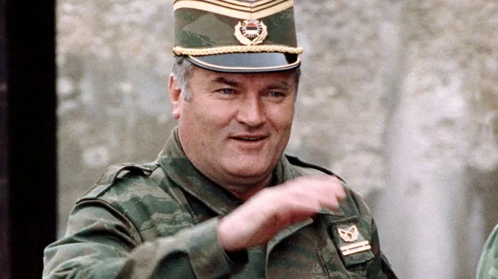 El general Ratko Mladic en una foto de archivo.